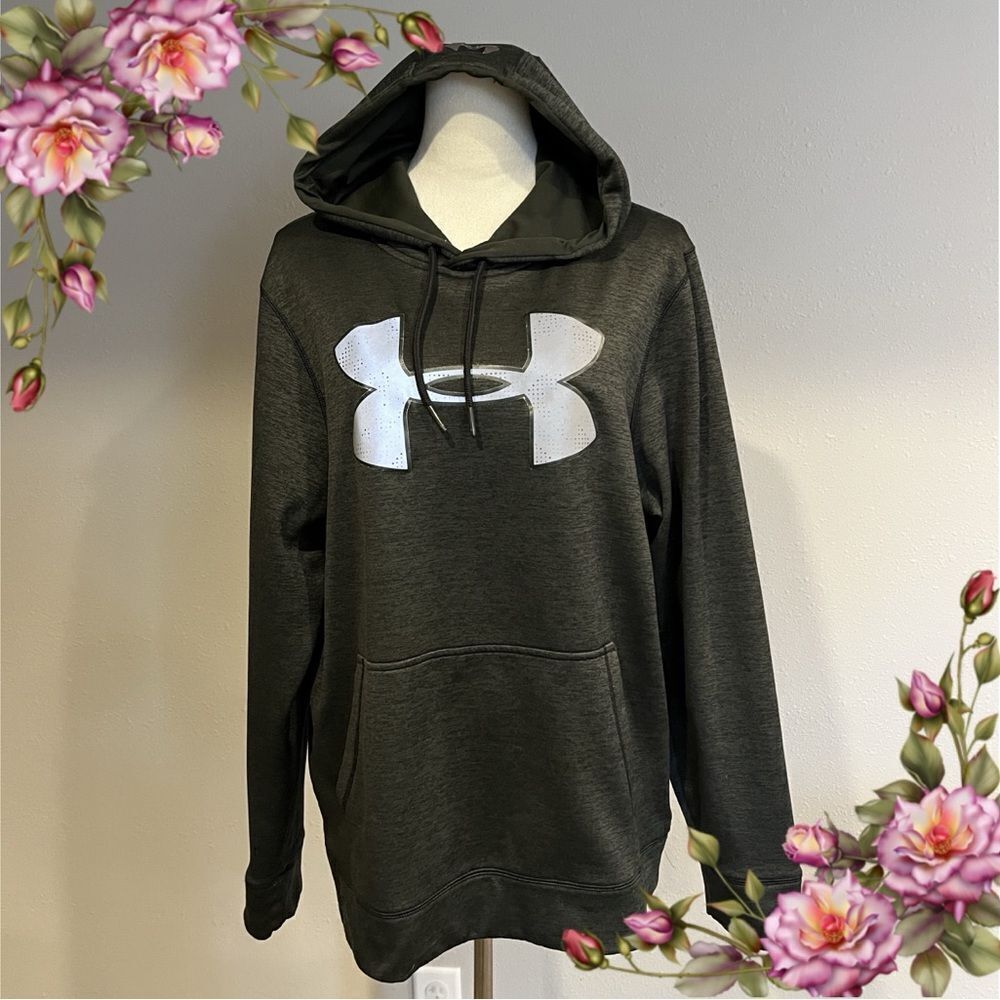 CLEARANCE!!! Under Armed olive /militarily green color hoodie hooded sweatshirt